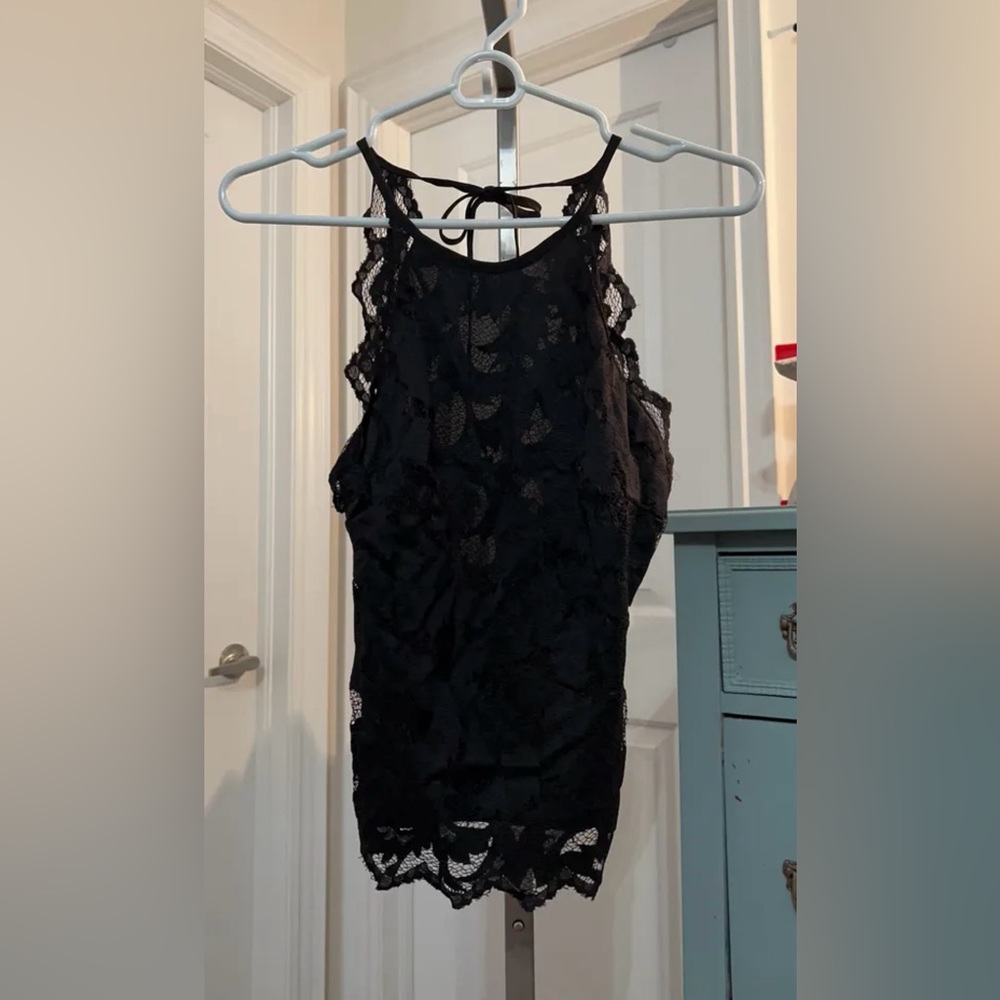 H&M Lace Halter Top